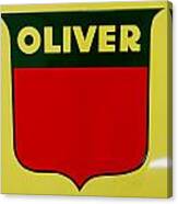 Oliver Sign #2 Canvas Print