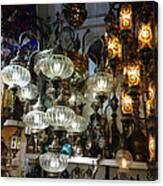 Oriental Lamps Grand Bazaar Istanbul Turkey #1 Canvas Print