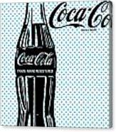 Pop Coke Bottle Canvas Print