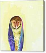 Quiet Owl #2 Canvas Print