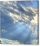 Rays From Heaven #2 Canvas Print