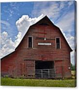 Red Barn #1 Canvas Print