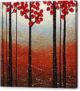 Red Blossom #1 Canvas Print