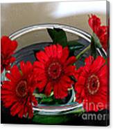 Red Flowers. Special Canvas Print