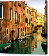 Reflections Of Venice #1 Canvas Print