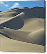 Sand Dunes In Death Valley Canvas Print