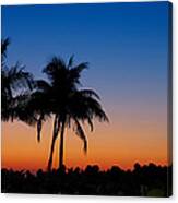 Sanibel Island Florida Sunset #1 Canvas Print
