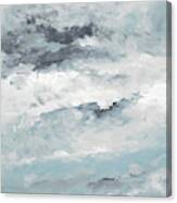 Sea Meets Storm Ii #1 Canvas Print