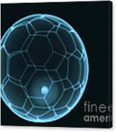 Soccer Ball X-ray #2 Canvas Print