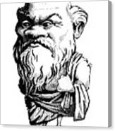 Socrates #1 Canvas Print