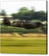 Spitfire Speeding #1 Canvas Print