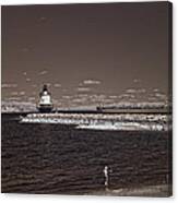 Spring Point Ledge Light #1 Canvas Print