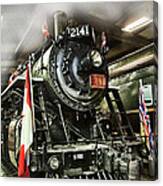 Steam Locomotive 2141 #1 Canvas Print