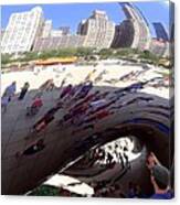 Cloud Gate Aka The Chicago Bean Canvas Print