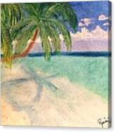 Tropical Shores Canvas Print