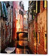 Venice Italy Canal #1 Canvas Print