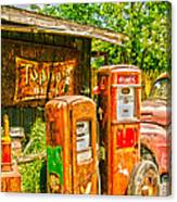 Waiting For Gas #1 Canvas Print