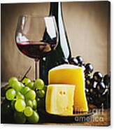 Wine And Cheese #9 Canvas Print