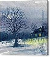 Winter Tree #1 Canvas Print