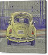 Yellow Beetle #1 Canvas Print