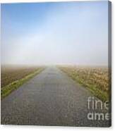 Foggy Road #10 Canvas Print