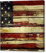 American Flag 63 Canvas Print