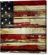 American Flag 54 Canvas Print