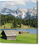 The Karwendel Mountain Range #14 Canvas Print