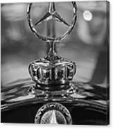 1931 Mercedes Benz Emblem Canvas Print