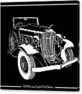 1932 Packard Light Eight Canvas Print