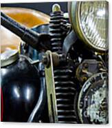 1936 El Knucklehead Harley Davidson Motorcycle Canvas Print