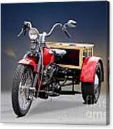 Scale 1:18 Model Collections 1947 Harley Davidson SERVI-CAR Tricycle Motorcycle 