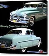 1951 Mercury Come And Going Canvas Print