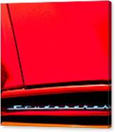 1953 Studebaker Coupe Grille Emblem Canvas Print