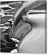 1954 Chevrolet Corvette Taillights -304bw Canvas Print