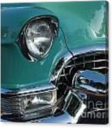 1955 Cadillac Coupe De Ville Closeup Canvas Print