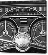 1959 Buick Lasabre Steering Wheel Canvas Print