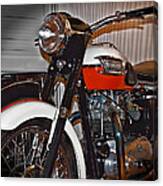 1959 Triumph Motorcycle Canvas Print