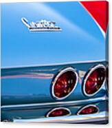 1967 Chevrolet Corvette Taillights Canvas Print