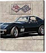 1968 Corvette T Top Canvas Print