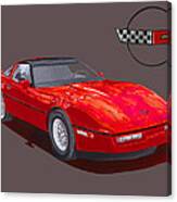 1986 Corvette Canvas Print