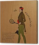 19th Century Tennis Player 2 Canvas Print