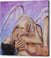 Angel In Love Canvas Print