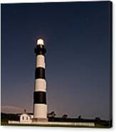 Bodie Island Lighthouse Nightscape Canvas Print