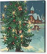 Christmas Card Canvas Print