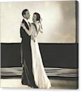 Clifton Webb And Irene Castle Dancing #2 Canvas Print