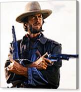 Clint Eastwood In The Outlaw Josey Wales Canvas Print