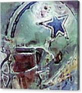 Cowboys Art Abstract #2 Canvas Print