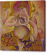 Ganesha God Of Hindu #3 Canvas Print