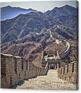 Great Wall Of China Mutianyu #2 Canvas Print